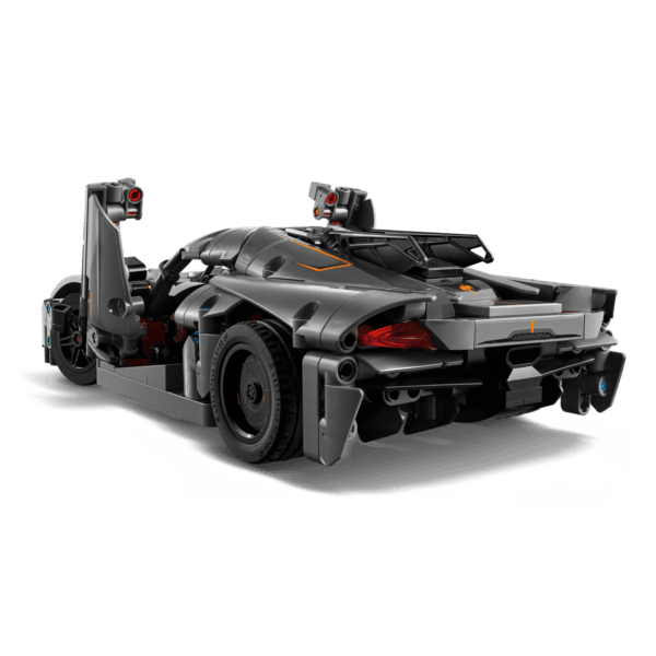 42173_WEB_SEC03_NOBG LEGO Koenigsegg Jesko Absolut pelēks hiperauto 42173