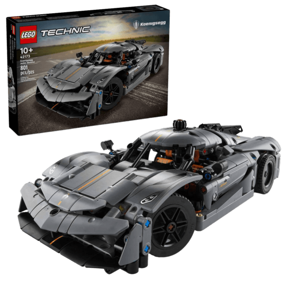 LEGO Koenigsegg Jesko Absolut pelēks hiperauto 42173