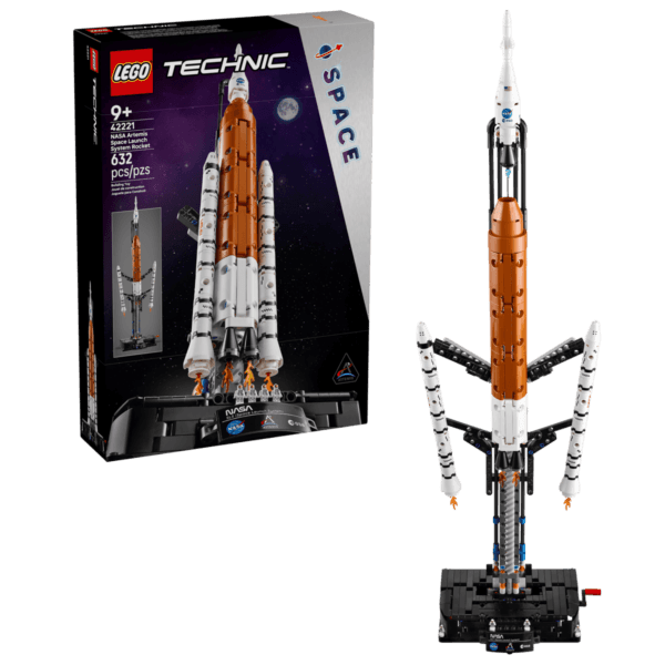 LEGO NASA Artemis palaišanas sistēmas raķete 42221