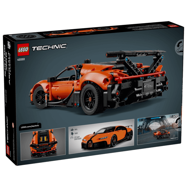 LEGO Bugatti Chiron Pur Sport hiperauto 42222