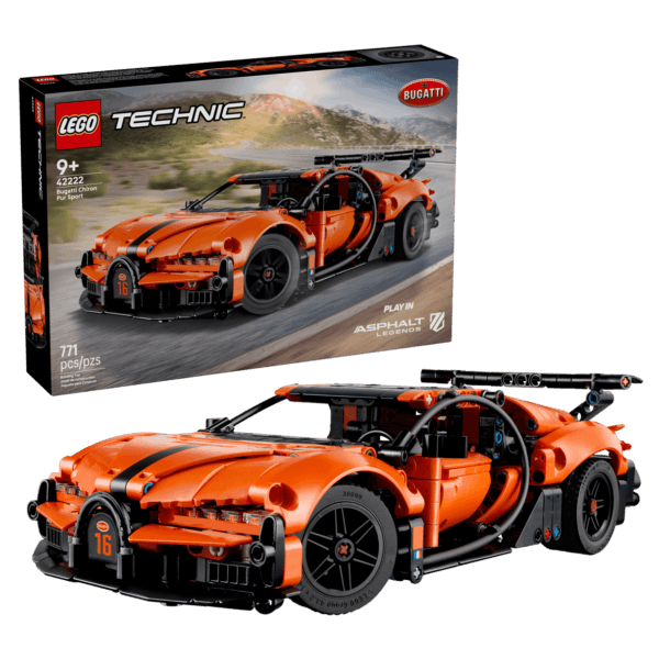 LEGO Bugatti Chiron Pur Sport hiperauto 42222
