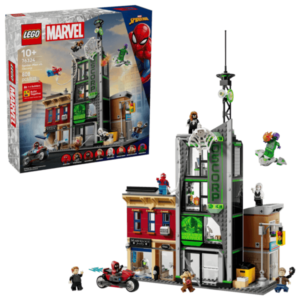 LEGO Zirnekļcilvēks pret Oscorp 76324