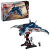 76325_boxprod_v39 LEGO Atriebēji: Ultrona laikmets Quinjet 76325