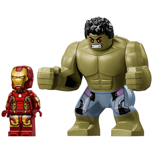 76343_WEB_Lineup_NOBG_en-gb LEGO Spraigā kauja: Hulkbuster pret Halku 76343