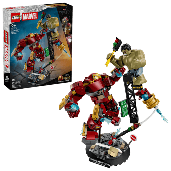 LEGO Spraigā kauja: Hulkbuster pret Halku 76343