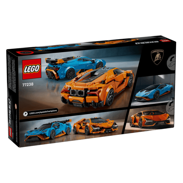 LEGO Lamborghini Revuelto un Huracán STO 77238