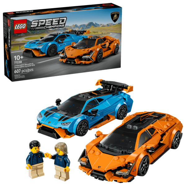 LEGO Lamborghini Revuelto un Huracán STO 77238