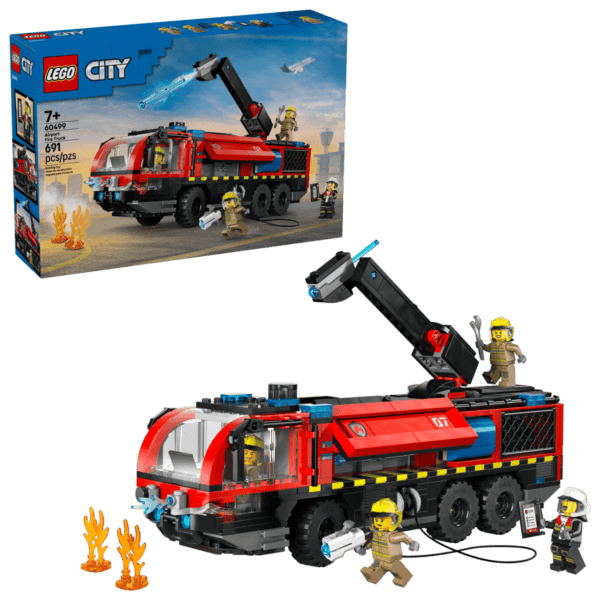 LEGO Lidostas ugunsdzēsēju auto 60499