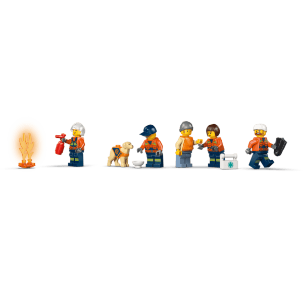 LEGO Krasta apsardzes glābšanas laiva un helikopters 60504