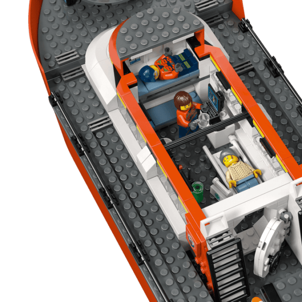 LEGO Krasta apsardzes glābšanas laiva un helikopters 60504