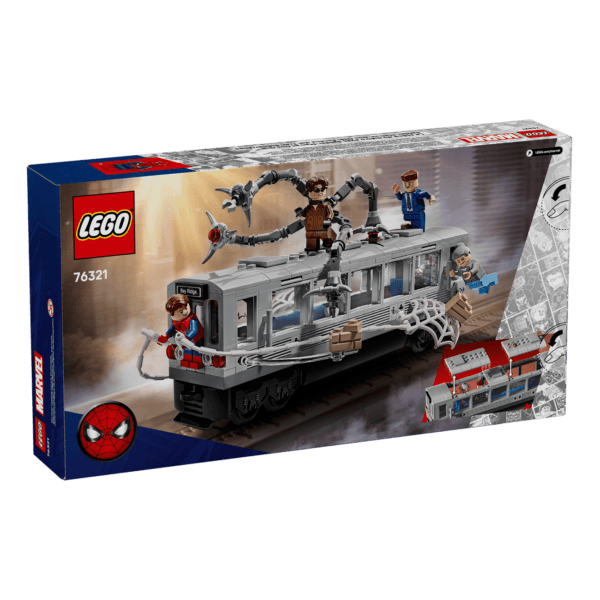 76321_Box5_v39 LEGO Zirnekļcilvēks pret Doktoru Astoņkāji: metro aina 76321