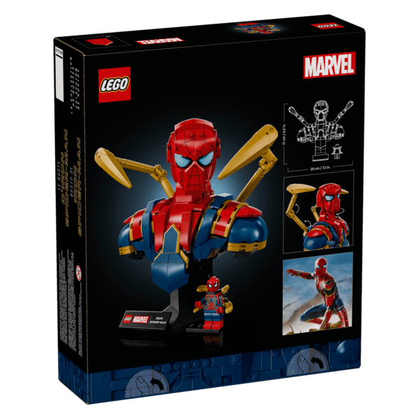 LEGO Dzelzs Zirnekļcilvēka krūšutēls 76326