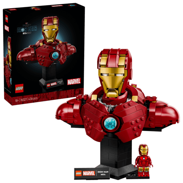 LEGO Iron Man MK4 krūšutēls 76327