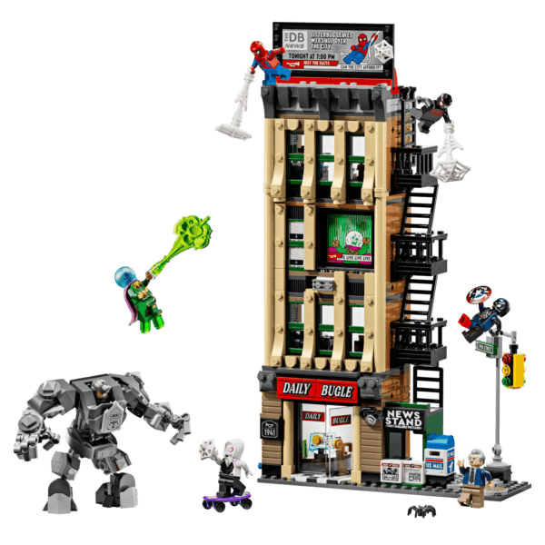 76342_Prod_en-gb LEGO Zirnekļcilvēks pret Mysterio: The Daily Bugle 76342