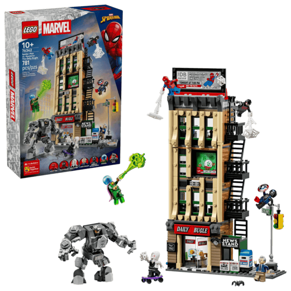 LEGO Zirnekļcilvēks pret Mysterio: The Daily Bugle 76342