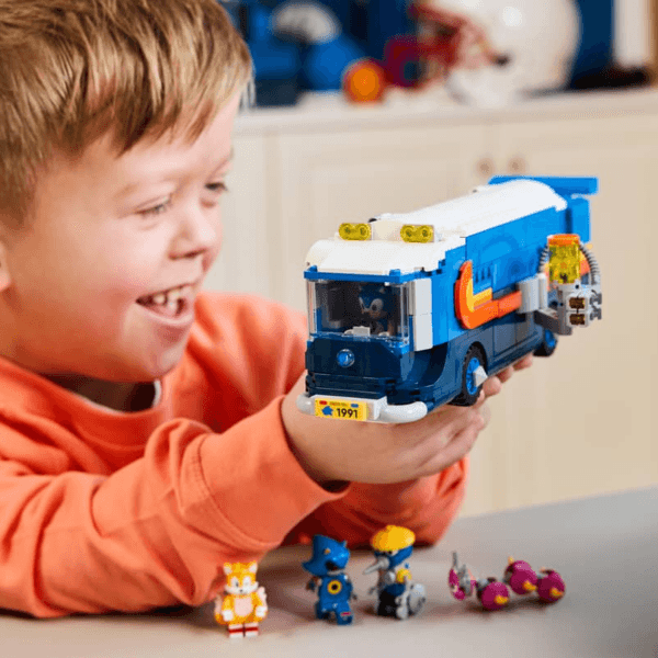 LEGO Sonic komandas busiņš – komandcentrs 77006