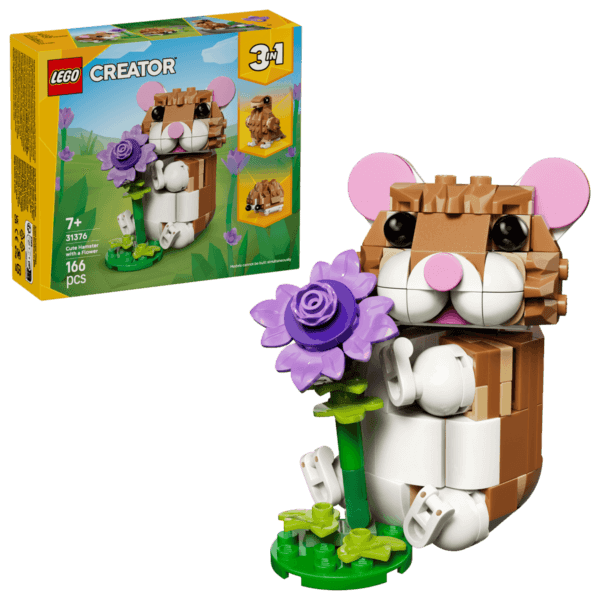 LEGO Mīlīgs kāmītis ar ziedu 31376