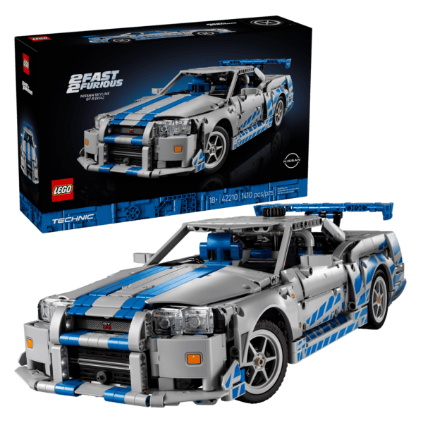 42210_boxprod_v39 LEGO 2 Fast 2 Furious Nissan Skyline GT-R (R34) auto 42210
