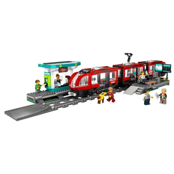 LEGO Pilsētas tramvajs un stacija 60423