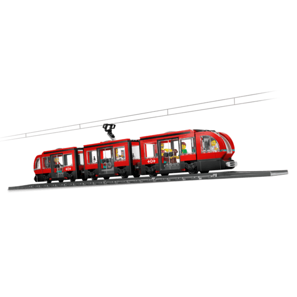 LEGO Pilsētas tramvajs un stacija 60423