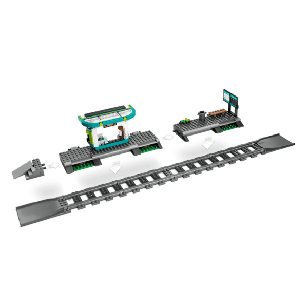 LEGO Pilsētas tramvajs un stacija 60423