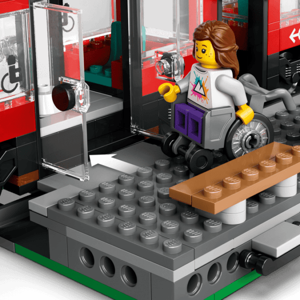 LEGO Pilsētas tramvajs un stacija 60423