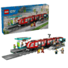 LEGO Pilsētas tramvajs un stacija 60423