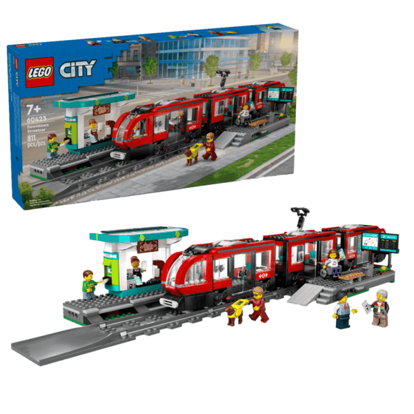 60423_boxprod_v39 LEGO Pilsētas tramvajs un stacija 60423