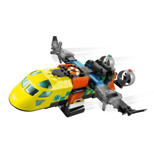 LEGO Lidmašīna, avārijas dienesta auto un transportlīdzeklis uz gaisa spilvena 60505