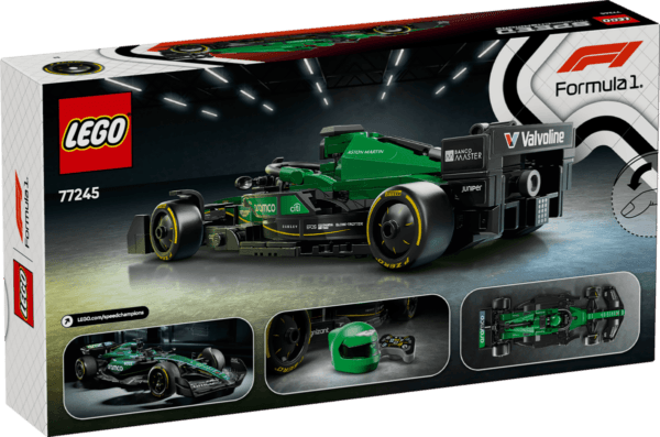 LEGO Aston Martin Aramco F1® AMR24 sacīkšu auto 77245